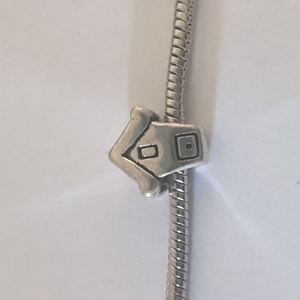 Silver Birdhouse Charm for Pandora Style‎ Bracelet